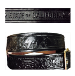 CA Parks Leather Belt-